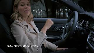 The allnew BMW 3 Series  BMW Live Cockpit Professional and BMW Gesture Control [upl. by Almire]