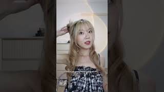 another inward curls hair tutorial ♥️ hairstyle hairtutorial shorts [upl. by Hoskinson483]