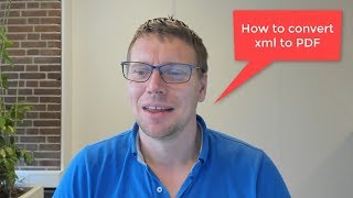 How to convert XML to PDF [upl. by Cormac330]