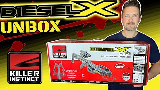 Killer Instinct Diesel X Crossbow Unbox amp Assembly Narrow amp Powerful at 405 Feet Per Second [upl. by Milon]