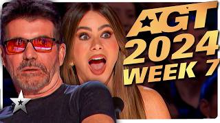 Americas Got Talent 2024 ALL AUDITIONS  Week 7 [upl. by Lasser]