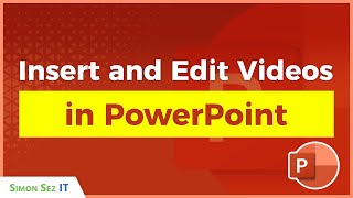 Inserting and Editing Videos in PowerPoint 2021365 [upl. by Etnahsa567]