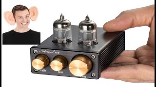 Nobsound NS10P Mini Vacuun Tube Preamp Test and Review [upl. by Yramliw]