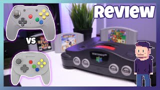 Best Wireless N64 Controller  Brawler 64 Vs Hyperkin Admiral Review [upl. by Sisxela33]