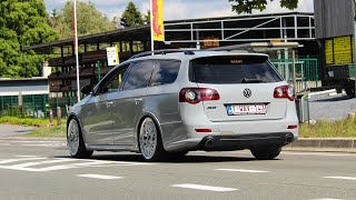 Volkswagen Passat R36  Golf R Variant Compilation  Launch Controls Flames Accelerations [upl. by Thury163]