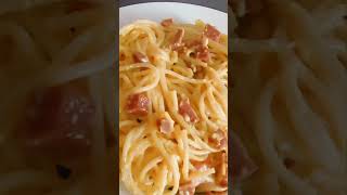 Pâtes à la carbonara halal short [upl. by Carmita]