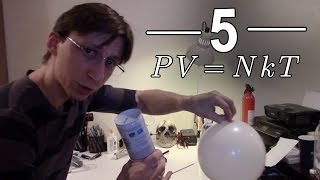 5 Ideal Gas Law Experiments  PVnRT or PVNkT [upl. by Nnalyrehc]