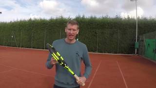 Babolat Pure Aero Tour Racquet Review [upl. by Ahsirak]