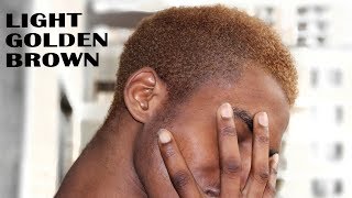 How To Black to Light Golden Brown Hair for MenWomen  Marilyn A [upl. by Efar]