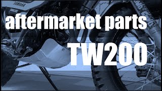 Aftermarket Accessories For Your Yamaha TW200  Yamaha TDUB Club [upl. by Dosia710]