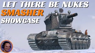 Smasher SHOWCASE  Time To Sealclub  WoT Blitz [upl. by Nahsed]