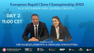 European Rapid Chess Championship 2023  Day 2 live erbcc2023 chess [upl. by Malas14]