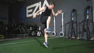 Single Leg Squat Jump [upl. by Ayhay81]