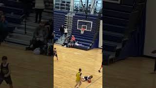 Milo 5th Grade Basketball Sweet Diving Steal [upl. by Harday]