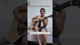 Shorts Bridge Over Troubled Water  Simon And Garfunkel played by ear [upl. by Normac366]