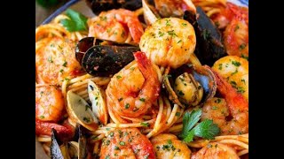 How to make Seafood Pasta  Perfect Recipes [upl. by Ained946]