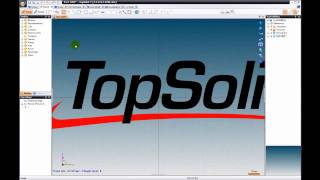 Inserting and tracing an image in TopSolid 7 [upl. by Herahab]