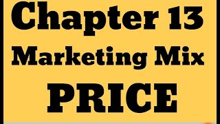 IGCSE Business Studies Chapter 13 Marketing Mix quotPricequot [upl. by Eardnaed]