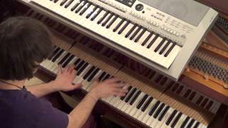 Imagine Dragons  Radioactive  piano amp keyboard synth cover by LIVE DJ FLO [upl. by Rennold]