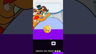 Poor Freddy and Gregory 😥😨😭😭😭  SlimeCat  Bouncing Square fnaf [upl. by Deadman]