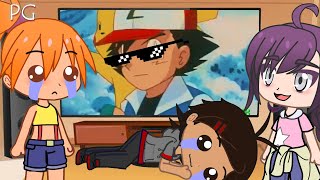 Pokemon React to Ash Ketchum Roasts  Gacha Club  Pokemon Reacts [upl. by Lotty]