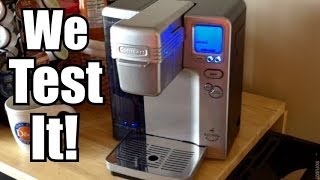 REVIEW Cuisinart SS700 Keurig Coffee Brewing System [upl. by Nerb]