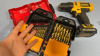 DEWALT Product Guide  Drill Bit Installation Into A HalfInch Cordless Drill [upl. by Odlavso355]