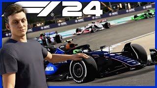 THE NEW MAN AT WILLIAMS  F1 24 Career Mode Episode 1 [upl. by Shela]