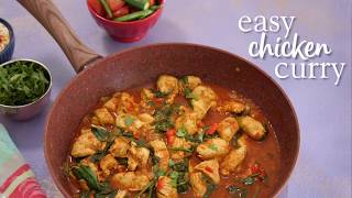 Slimming World Synfree easy chicken curry recipe  FREE [upl. by Annal]