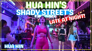 Exploring Hua Hin Thailand at Night Walking Hua Hins Shady Streets [upl. by Audrie733]