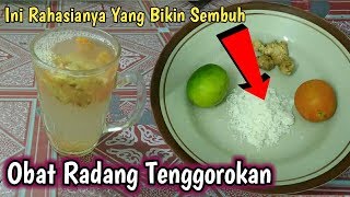 OBAT RADANG TENGGOROKAN ALAMI  MINUMAN HERBAL ANTI RADANG TENGGOROKAN [upl. by Hecker608]