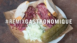 RemixGastronomique  Le «smoked meat» revu par le chef Antonin MousseauRivard [upl. by Gunar]