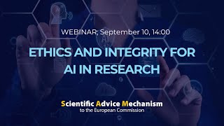 Ethics and integrity for AI in research [upl. by Yllod]