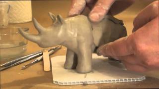 Making a Simple Animal out of Clay [upl. by Shirberg]