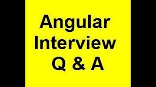 Angular Interview Questions and Answers  Angular Interview Questions  Top Angular Questions [upl. by Orlene]