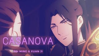 Heaven Officials Blessing  天官赐福  TGCF Pei Ming amp Xuan Ji  Casanova [upl. by Annairoc968]