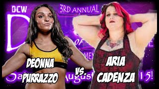 DCW  Deonna Purrazzo vs Aria Cadenza August 15 2015 [upl. by Inahteb]