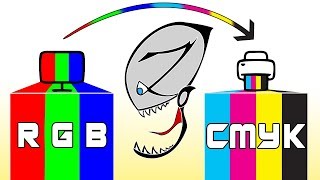 Convert RGB to CMYK for Print [upl. by Sixela74]