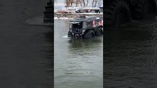 ARGO SHERP Plays in Deep Water amphibious argo 4x4 atv [upl. by Mmada]