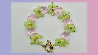 Butterfly Bracelet Tutorial [upl. by Lehte920]