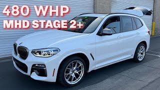 Ballistic 480 WHP MHD Stage 2 BMW X3 M40i Review [upl. by Meer]