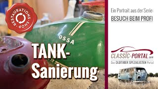 Tanksanierung Tank entrosten Tankversiegelung beim Profi [upl. by Rector]