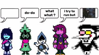 the plot of deltarune chapter 2 2021 [upl. by Aeirdna]