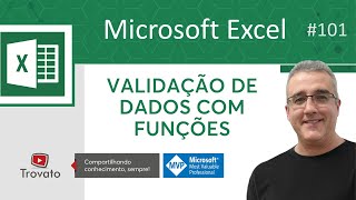 101  Excel  Validação de Dados Personalizada com funções  3 exemplos [upl. by Pillow]