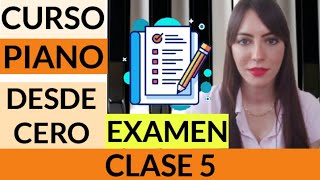 CÓMO APRENDER A TOCAR EL PIANO DESDE CERO  clase 5  CLASES DE PIANO GRATIS PARA PRINCIPIANTES [upl. by Ocirrej]