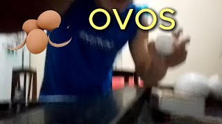 COMO FRITAR OVOS TUTORIAL [upl. by Ardnaeel]