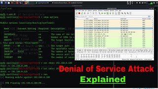 DOS Attack explained with practical [upl. by Xylia]