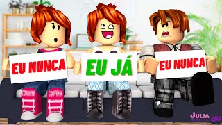 Roblox  EU NUNCA COLEI NA PROVA Never have I ever [upl. by Kliment]