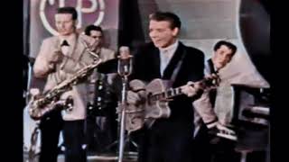 Eddie Cochran Cmon Everybody live 1959 colour and DES stereo [upl. by Morissa660]