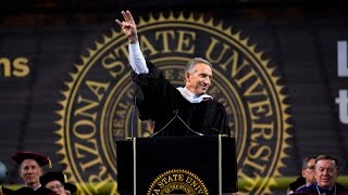 Howard Schultz at ASUs 2017 Undergraduate Commencement  Arizona State University [upl. by Eekcaj]